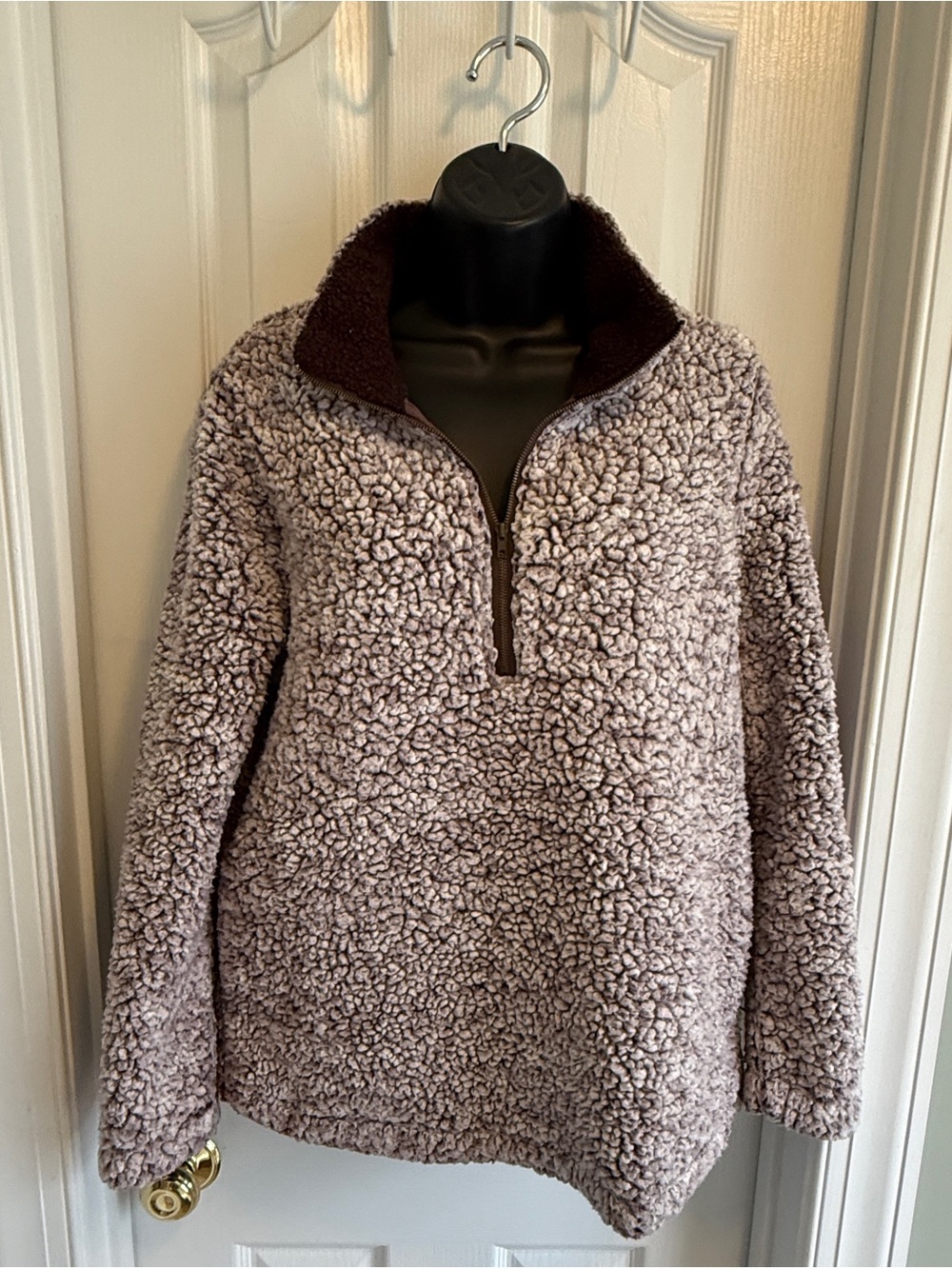 Entro Cozy Sherpa Pullover Jacket